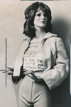  A police reconstruction of how Margaret Elliott looked and the style of clothing that she was wearing, on the night she was murdered. 