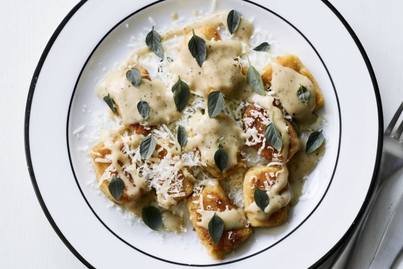 Joe Jones' cacio e pepe gnocchi.