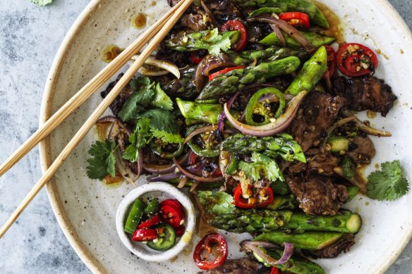 Neil Perry's spring stir-fry.