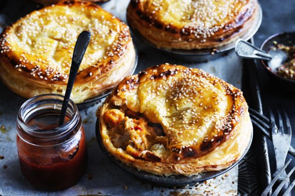 Love your leftovers: Dan Lepard's pepperpot pork pies.