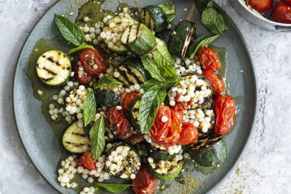 This salad brims with the mellow fruitfulness of February.