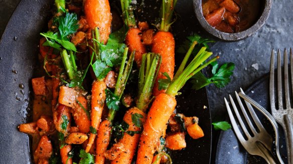 Neil Perry's Moroccan carrot salad.