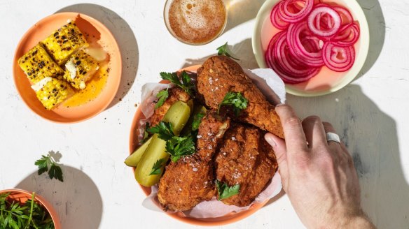 Fried chicken's best friend? An ice-cold beer.