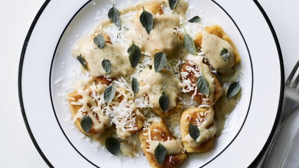 Joe Jones' cacio e pepe gnocchi.