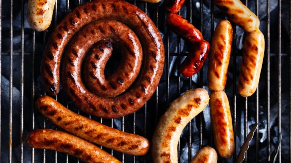 Processed meats such as sausages should be avoided or only rarely eaten.