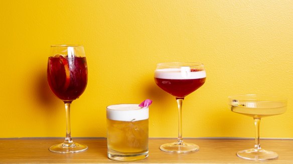 Most of the cocktails at Mr Brownie, South Melbourne, are classics-with-a-twist.