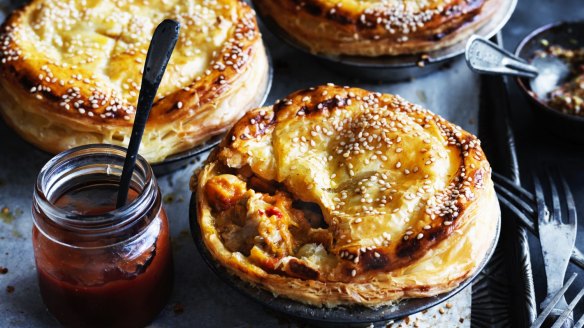 Love your leftovers: Dan Lepard's pepperpot pork pies.