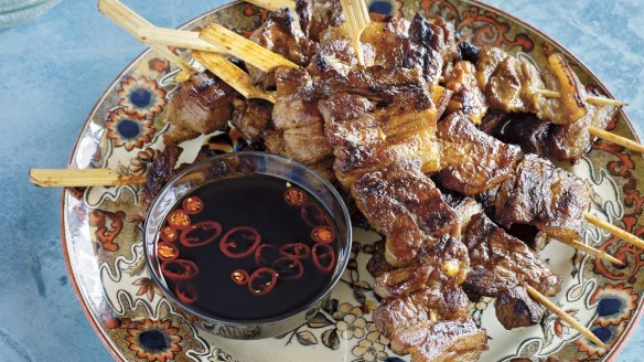 Filipino favourite barbecue pork.