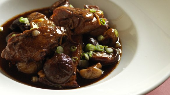 This duck braise will feature on the Jade Temple menu.