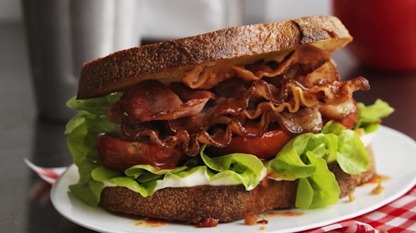 Bacon is better than lettuce when it comes to greenhouse gas emissions, the study suggests 