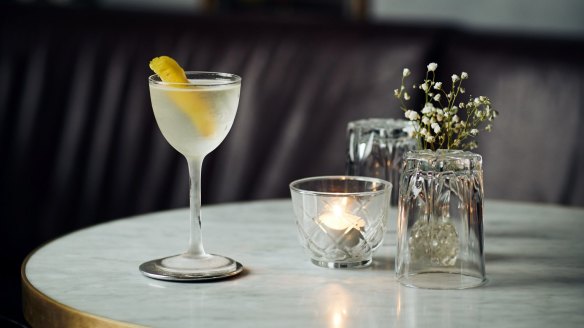 Twist and shout: the classic martini served The Mayfair.