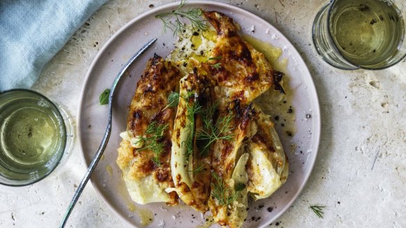 Fennel alla parmigiana.