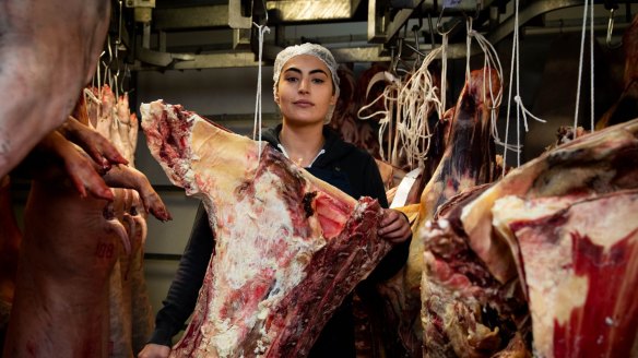 Butcher Jade Sciberras at Sydney's Feather and Bone: "I was asked by an older man if being a female butcher was legal."