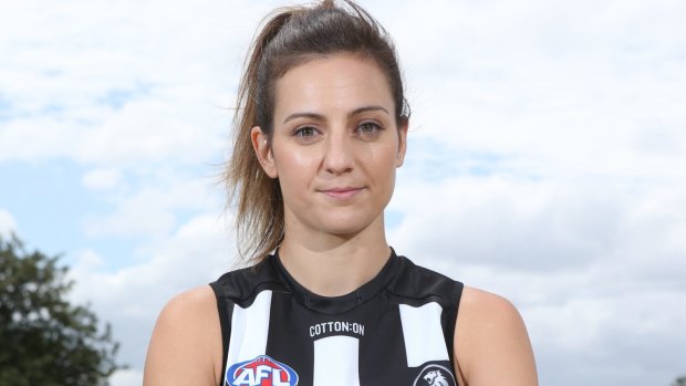 Steph Chiocci and the Pies don't mind being labelled underdogs.