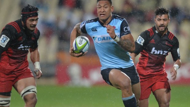 Maroon? Red? Blue?: In a rugby union State of Origin clash, who would Israel Folau play for?
