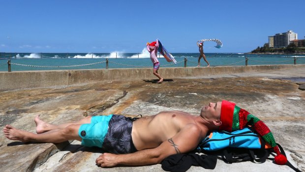 Christmas Day weather: Hot conditions across Sydney.