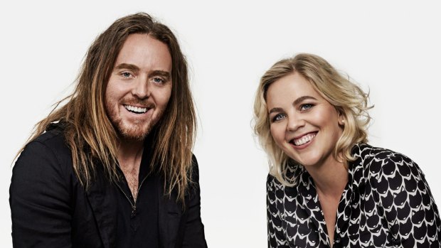 Tim Minchin with sister Nel, co-director of the documentary <i>Matilda & Me</i>.