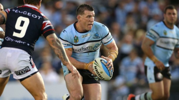 Set to stay: Paul Gallen has reportedly agreed to a new deal to stay with Cronulla.