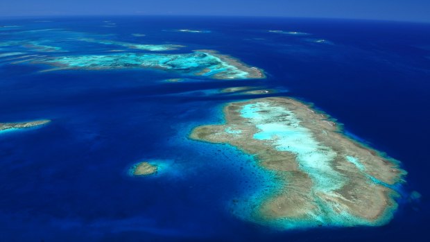 The lagoon outside Le Meridien. Fabulous snorkelling is possible among New Caledonia's stunning lagoons.