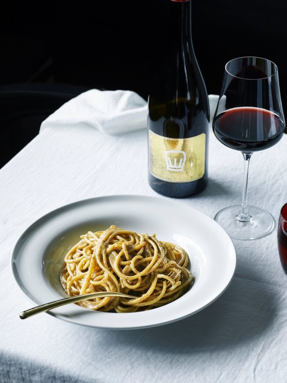 Cacio e pepe at Bar Liberty.