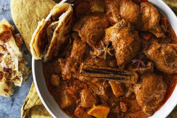 Karen Martini's Malaysian chicken curry.