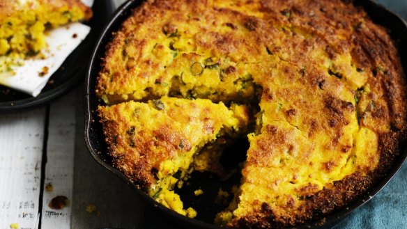 Jalapeno adds a kick to this cornbread.