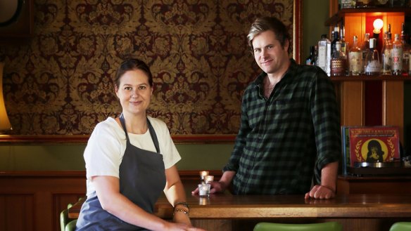Almay Jordaan and Simon Denman are opening Old Palm Liquor. 