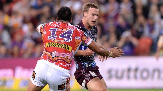Daly bail: Brisbane coach Wayne Bennett accused Daly Cherry-Evans of diving in a incident that led to a no-try decision.