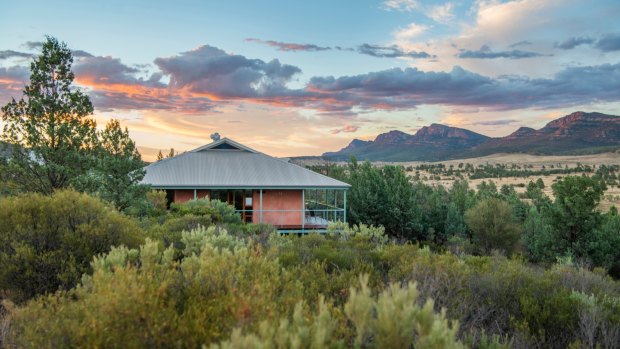 An eco-villa at Rawnsley Park.