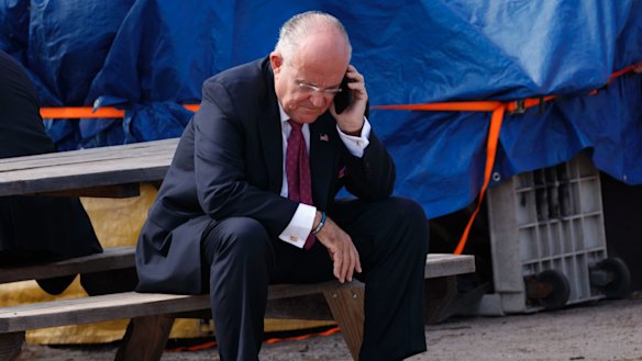 Overlooked: former New York mayor Rudy Giuliani.