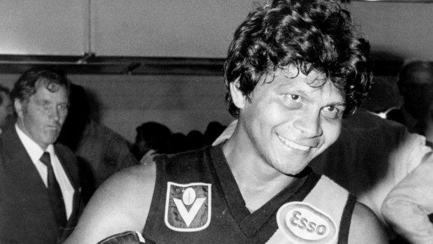 Maurice Rioli in 1982.