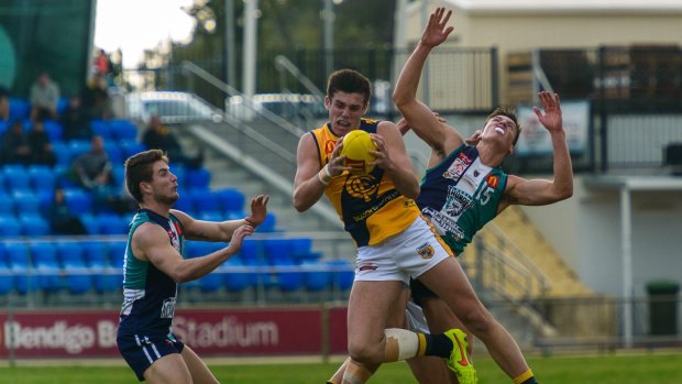 West Coast father-son prospect Jake Waterman kicked a bag on his league debut for Claremont.