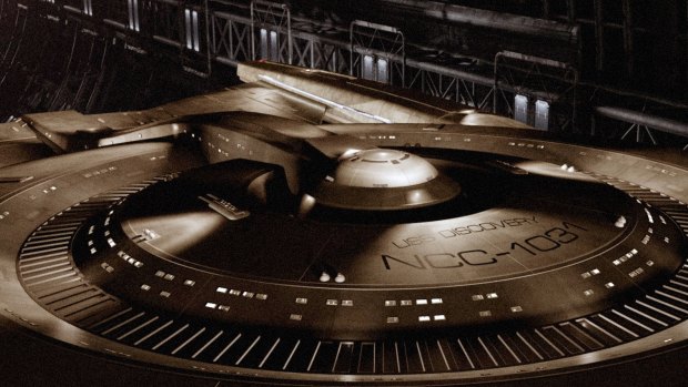 USS Discovery ... Captain Kirk's new ride has been revealed in the upcoming Star Trek series.