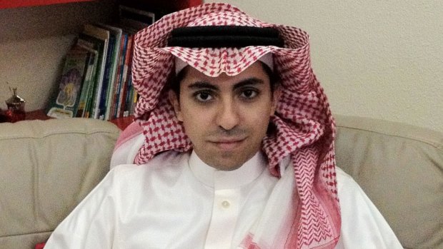 Harsh punishment: Blogger Raif Badawi has been jailed for 10 years and sentenced to flogging for encouraging debate on religious and political matters in Saudi Arabia.
