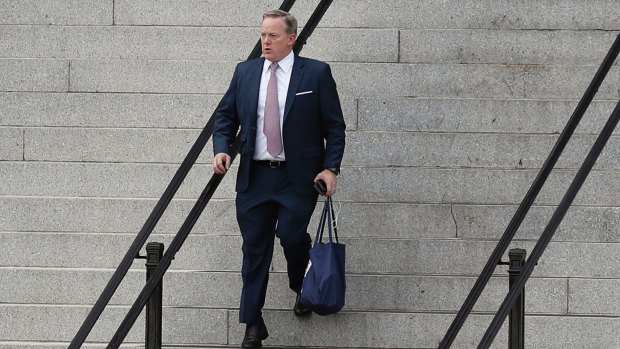 Sean Spicer endured a brief White House career spinning turds.