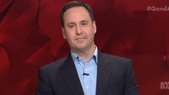 Strident attack: Steve Ciobo.