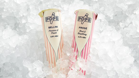 Suck don't sip your wine, now available in icy pole form.