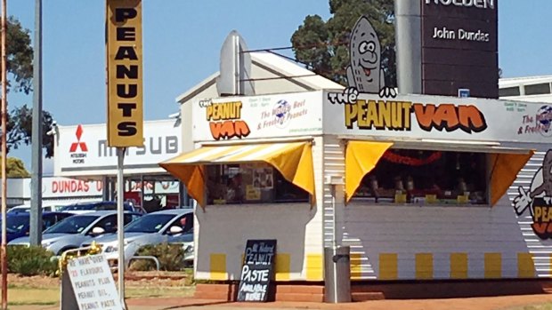 The Peanut Van, in Kingaroy, existed long before the modern food truck craze. 