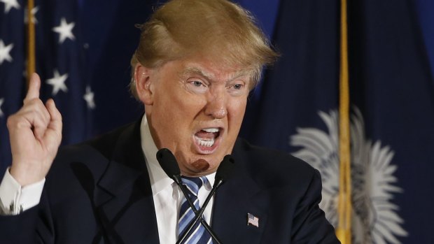 Republican presidential candidate Donald Trump has connected with voters' anger.