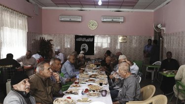 A nursing home under the Islamic State from the IS magazine Dabiq.