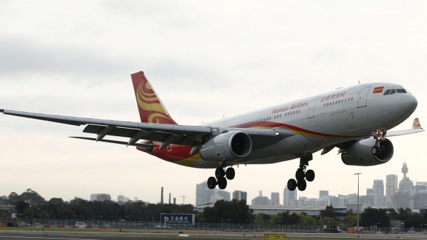 The converted jet is a similar size to this Hainan Airlines A330,