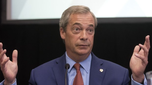 Nigel Farage announces his resignation as UKIP leader in July.
