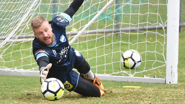 Show stopper: Andrew Redmayne will feature for Sydney FC until 2020.