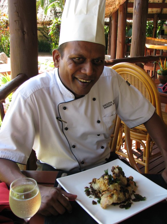 Outrigger Fiji Beach Resort executive chef Shailesh Naidu.