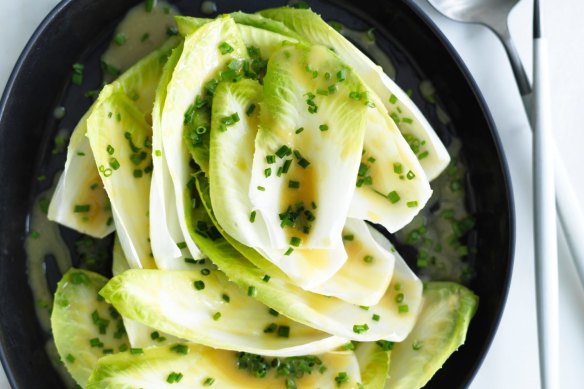 Andrew McConnell's endive salad recipe.