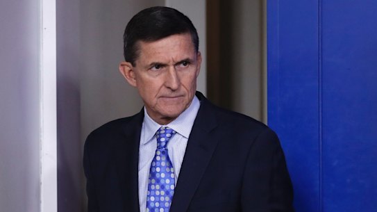 Donald Trump's former national security adviser Michael Flynn. 
