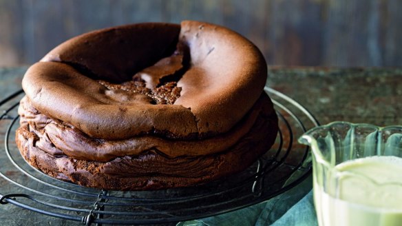 Chocolate cloud cake from Anthia Koullouros.