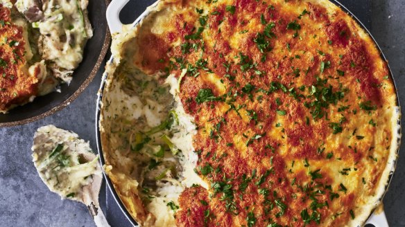 Nelly Robinson's Lancashire-style fish pie.