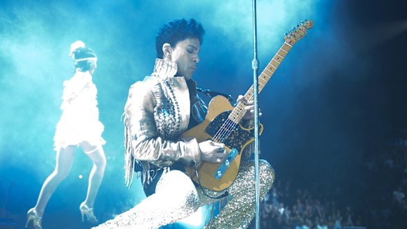 Prince in concert in Sydney in 2012.