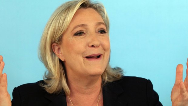 Marine Le Pen, leader of the French Front National.
